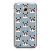 It's a Purrr Case: Samsung Galaxy A5 (2017) Transparant Hoesje