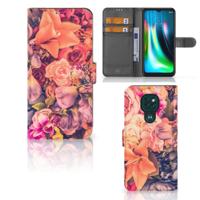 Motorola Moto G9 Play | E7 Plus Hoesje Bosje Bloemen