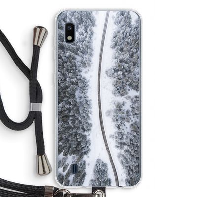 Snøfall: Samsung Galaxy A10 Transparant Hoesje met koord
