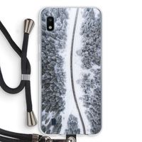 Snøfall: Samsung Galaxy A10 Transparant Hoesje met koord