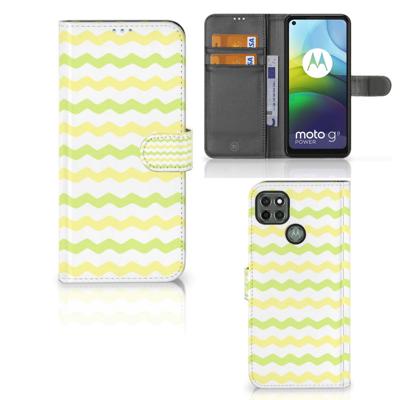 Motorola Moto G9 Power | Telefoon Hoesje | Waves Yellow