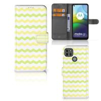 Motorola Moto G9 Power | Telefoon Hoesje | Waves Yellow