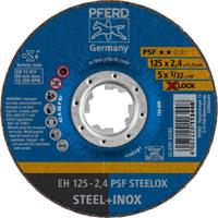PFERD TOOLS PSF STEELOX 61740125 Doorslijpschijf gebogen 125 mm 25 stuk(s) RVS, Staal PFERD TOOLS PSF STEELOX 61740125 Doorslijpschijf gebogen 125 mm 25 stuk(s) RVS, Staal