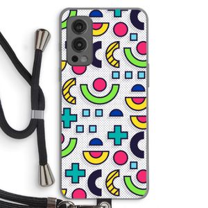 8-bit N°6: OnePlus Nord 2 5G Transparant Hoesje met koord