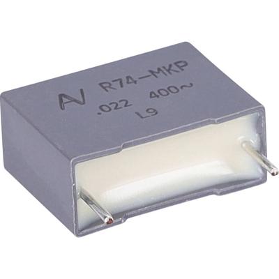 Kemet 74NI2220AA00J 1 stuk(s) Foliecondensator Bulk