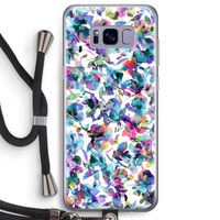 Hibiscus Flowers: Samsung Galaxy S8 Plus Transparant Hoesje met koord