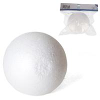 Piepschuim hobby vormen DIY ballen - 1x - styropor bollen - 12,5 cm Piepschuim hobby vormen DIY ballen - 1x - styropor bollen - 12,5 cm