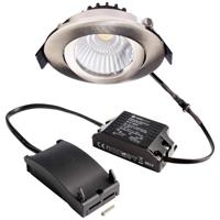 Deko Light 565371 Dione LED-inbouwlamp Energielabel: E (A - G) LED LED vast ingebouwd 8.50 W Nikkel