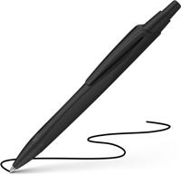 Schneider balpen Reco, medium, zwarte inkt, zwart