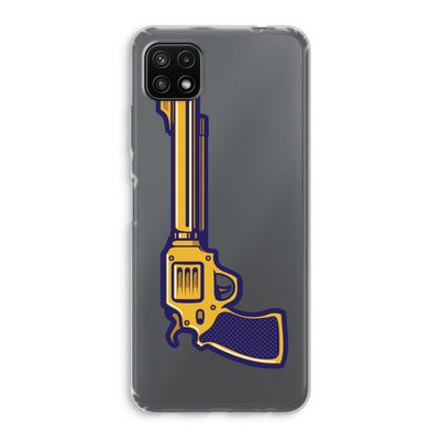 Pew Pew Pew: Samsung Galaxy A22 5G Transparant Hoesje