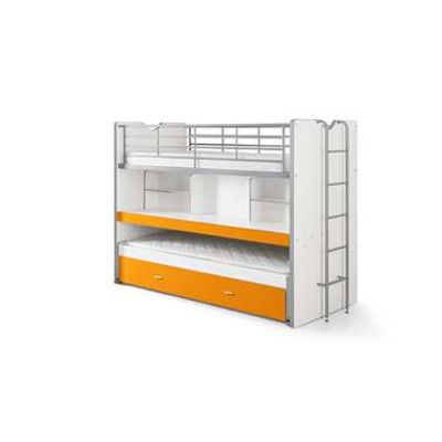 Vipack hoogslaper Bonny - oranje - 221,5x101,5x161 cm - Leen Bakker