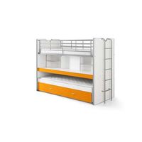 Vipack hoogslaper Bonny - oranje - 221,5x101,5x161 cm - Leen Bakker