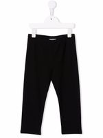 DSQUARED2 KIDS legging à logo imprimé - Noir