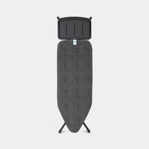 Brabantia Strijkplank C Denim Black - 124x45 cm - met solide stoomunithouder