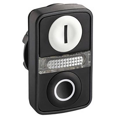 Schneider Electric ZB5AW7A1721 Frontelement voor dubbele drukknop 1 stuk(s)