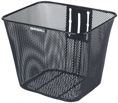 Basil Front basket bilbao black
