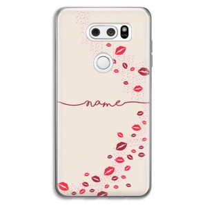 Kusjes: LG V30 Transparant Hoesje