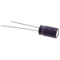 Panasonic ECA-1JM470 Elektrolytische condensator Radiaal bedraad 2.5 mm 47 µF 63 V 20 % (Ø) 6.3 mm 1 stuk(s)