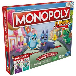 Monopoly Junior 2-in-1 Bordspel Economische simulatie