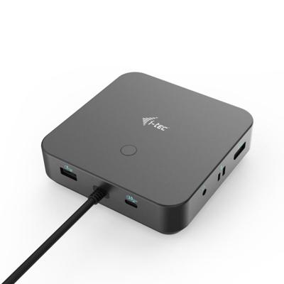 USB-HUB i-Tec C31TRI4KDPDPRO100 Zwart