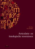 Articulatie en fonologische stoornissen (Paperback)