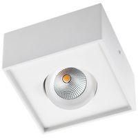 SG Cube Lux mat wit 7W 3000K 560 lumen LED opbouwarmatuur dimbaar kantelbaar in alle richtingen SG Cube Lux mat wit 7W 3000K 560 lumen LED opbouwarmatuur dimbaar kantelbaar in alle richtingen