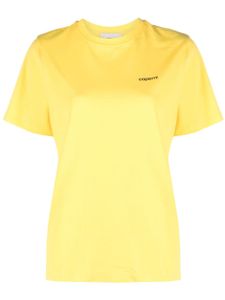 Coperni t-shirt en coton à logo imprimé - Jaune