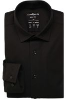 Marvelis Dynamic Flex Body Fit Jersey shirt zwart, Effen
