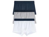 pepperts! Jongens boxers (146/152, Donkerblauw/grijs/wit)