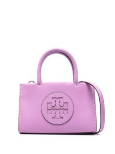 Tory Burch mini sac à patch logo - Violet