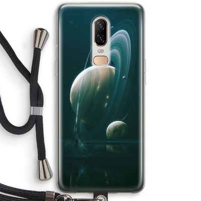 Mercurius: OnePlus 6 Transparant Hoesje met koord