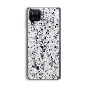 Gespikkelde marmer: Samsung Galaxy A12 Transparant Hoesje