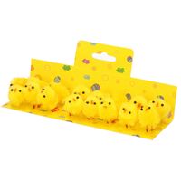 Paas kuikens decoratie 16x stuks Paas kuikens decoratie 16x stuks