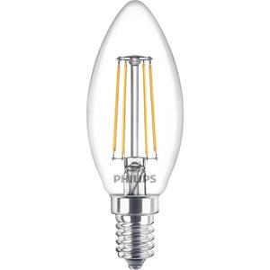 Philips Lighting 77761600 LED-lamp Energielabel F (A - G) E14 4.3 W = 40 W Warmwit (Ø x l) 3.5 cm x 9.7 cm 2 stuk(s)