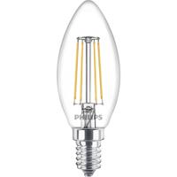 Philips Lighting 77761600 LED-lamp Energielabel F (A - G) E14 4.3 W = 40 W Warmwit (Ø x l) 3.5 cm x 9.7 cm 2 stuk(s) - thumbnail