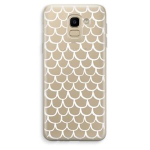 Dakpannetjes: Samsung Galaxy J6 (2018) Transparant Hoesje