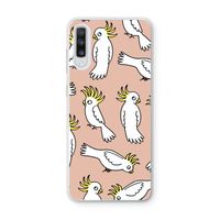 Papegaai: Samsung Galaxy A70 Transparant Hoesje Papegaai: Samsung Galaxy A70 Transparant Hoesje