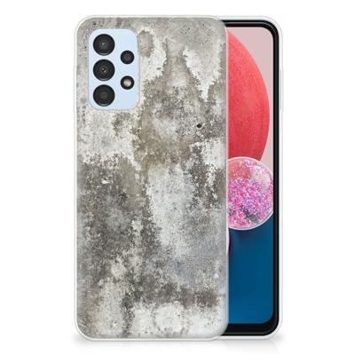 Samsung Galaxy A13 4G | TPU | Siliconen hoesje | Beton Print