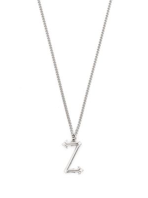 Emanuele Bicocchi collier à pendentif Alphabet - Argent
