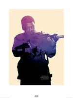 Star Wars Episode VII Finn Tri Art Print 60x80cm - thumbnail