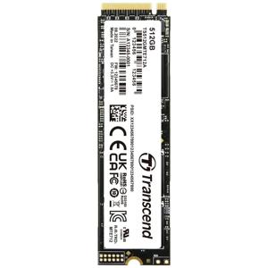 Transcend MTE712A 512 GB NVMe/PCIe M.2 SSD 2280 harde schijf PCIe NVMe 4.0 x4 Industrial TS512GMTE712A