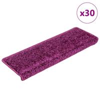 Trapmatten 30 st 65x21x4 cm Violet Rechthoekige Rand