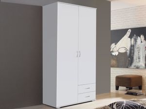 Kast TWIST 2 deuren 2 lades wit Kast TWIST 2 deuren 2 lades wit