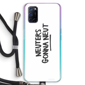 Neuters: Oppo A92 Transparant Hoesje met koord