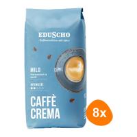 Eduscho - Caffè Crema Mild Bonen - 8x 1kg