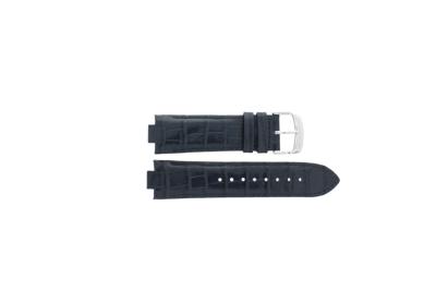 Horlogeband GC watches Y24001G7 / Y24001G7MF Leder Blauw 11mm