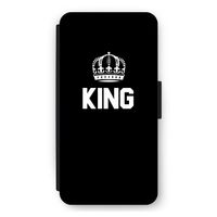 King zwart: iPhone 11 Flip Hoesje