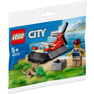 City - Wildlife Rescue Hovercraft Constructiespeelgoed