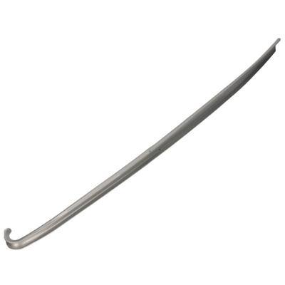 Schoenlepel - lang - kunststof - grijs - 77 cm - schoentrekker