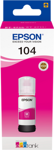 Epson 104 EcoTank Magenta ink bottle